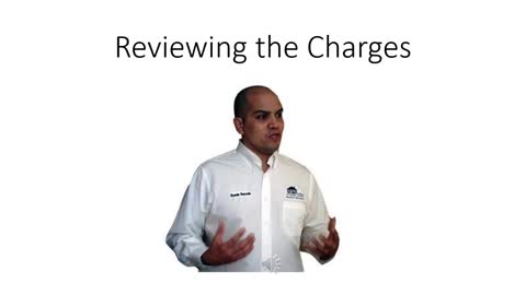 19. Reviewing the charges