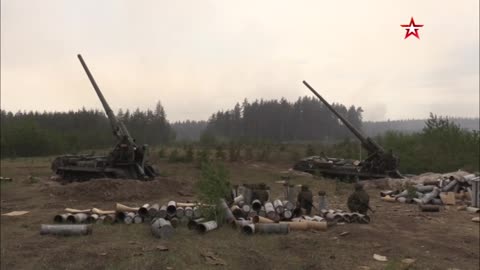 Ukraine War - Heavy artillery is working: Self-propelled guns "Malka"