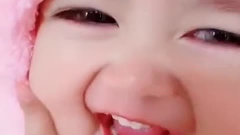 Cute Baby Girl Smile - Cute funny babies #shorts