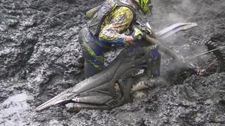 Huge Mud Hole Trap on Silesia Extreme Enduro