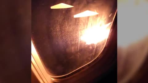 A United Airlines Plane Engine Caught Fire Mid-Flight Forced to do an Emergency Landing