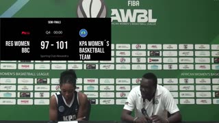 KPA Post Game Presser after Beating REG