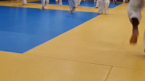 Taekwondo training