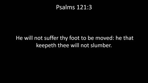 KJV Bible Psalms Chapter 121