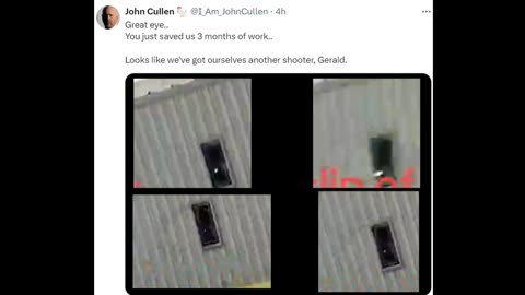 New Trump Assassination attempt Video- Gun fire from the lower window?