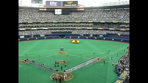 Meat Loaf performs moving national anthem 1994 All Star Game