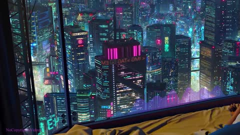 Cyberpunk-View top floor apartment