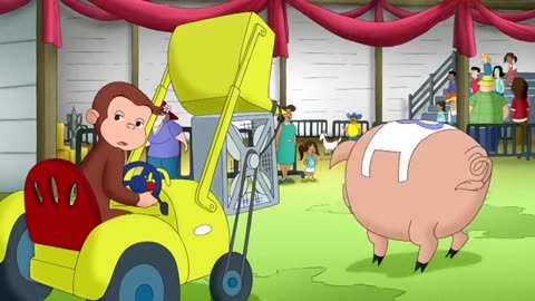 The Big Sleepy Curious George Kids Cartoon