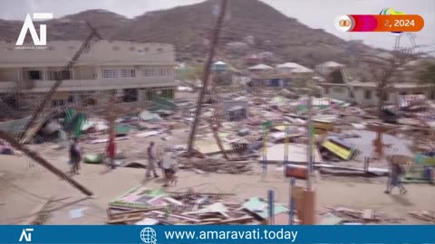 Caribbean Devastation Hurricane Beryl's Impact on Carriacou & Union Island | Amaravati Today News