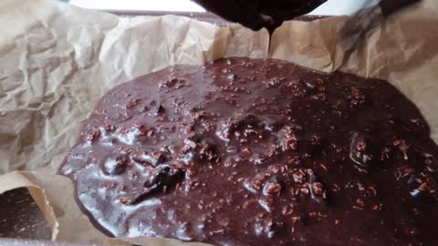 How to make delicious Healthy Chocolate Cake with Oats : )