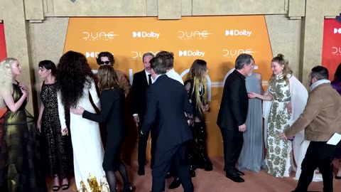 ‘Dune: Part Two' cast hits New York premiere
