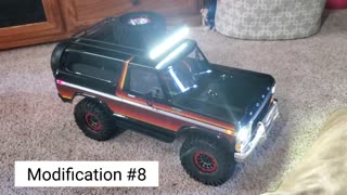 Modification #8 to the 79 Bronco Traxxas Trx-4 Steel Beadlock Rims