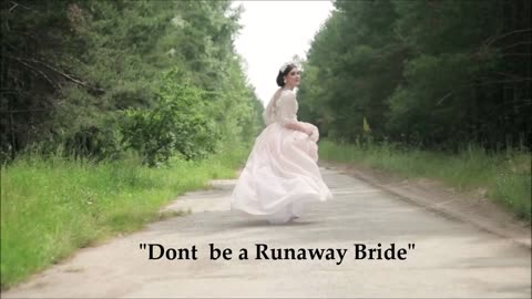 Intimacy With God - Dont Be A Runaway Bride