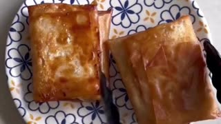 Incrível essa receita de Pastel Halloumi Filo 💌😋