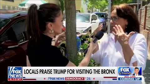 USA: More Bronx Voters Tell Fox Host They Support Trump!