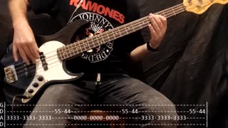 Billy Talent - Rusted From The Rain Bass Cover (Tabs)