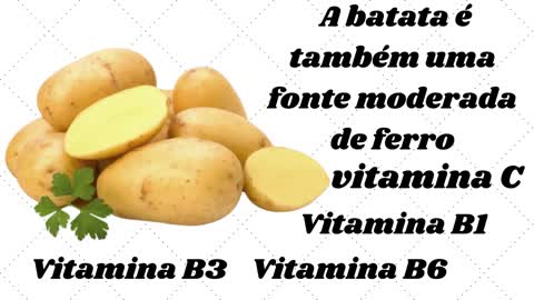 BATATA FONTE DE VITAMINAS/POTATO SOURCE OF VITAMINS