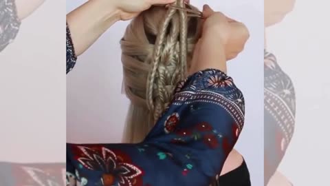 😱 Hairstyle Tutorial: Fishtail Braid Weaving