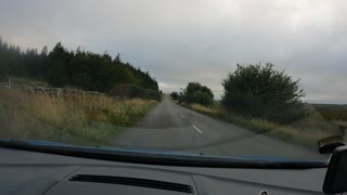 Driving with the go pro in Devon