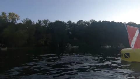 Last Dive At Square Lake in 2019
