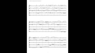 J.S. Bach - Well-Tempered Clavier: Part 2 - Fugue 07 (Woodwind Quintet)