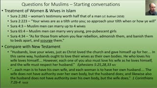 Christian-Muslim Dialog - Questions for Muslims part three 5