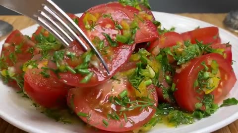 The most delicious tomato appetizer ever!!!