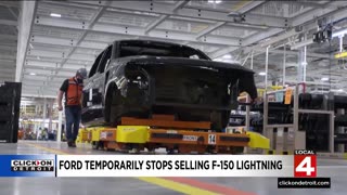 Ford temporarily stops selling F-150 Lightning in Metro Detroit