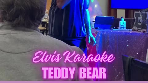 Elvis Karaoke | Teddy Bear Cover | I Sing With Jeannie Karaoke