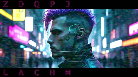 Cyberpunk Synthwave - Z D Q P J - Lachm