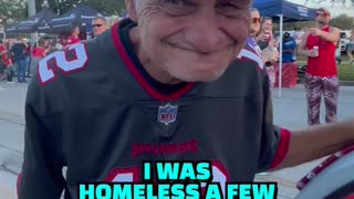 MAKING A HOMELESS MAN'S DREAM COME TRUE