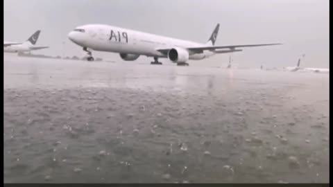 Islamabad International Airport terminal | Awesome Rainy Weather