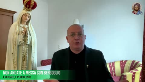 NON ANDATE A MESSA CON PAPA FRANCESCO:È PECCATO! catechesi di Don Minutella 5 ott 2022 LA FALSA CHIESA DELLA CUPOLA MASSONICO SATANICA POLITEISTA PAGANA GRECO/EGIZIO/ROMANA/FENICIO/CANANEA/CELTICA SIONISTA