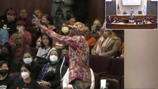 Chicago resident at City Council Meeting “Trump, come in here and clean this mess up”