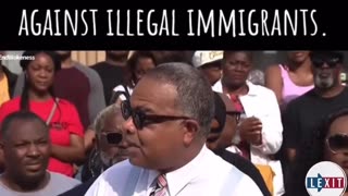 USA Chicago Blacks speaking out against illegal immigrants!