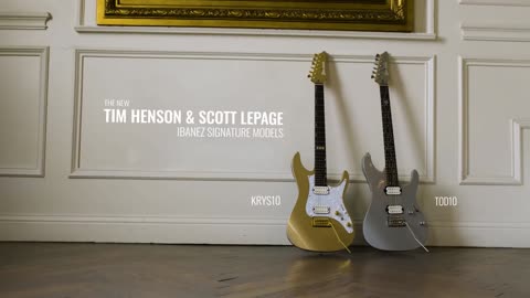 Tim Henson & Scottie LePage Signature Ibanez Guitars