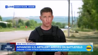 American weapons arrive in Ukraine l GMA