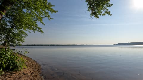 🌞 #SunRise Trails On Petrie Island Beach In Ottawa 🌳