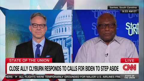 Biden Ally James Clyburn Refuses to Call on Him to Drop Out Even as Fellow Dems Jump Ship: