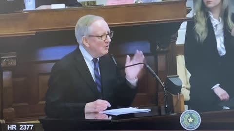 John Smithee Floor Speech on Paxton Impeachment