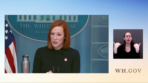 Jen Psaki Holds Press Briefing Ahead Of Biden's Meeting With German Chancellor