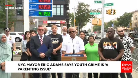 NYC Mayor Eric Adams Says Youth Crime Is 'A Parenting Issue' After Union Square Riot