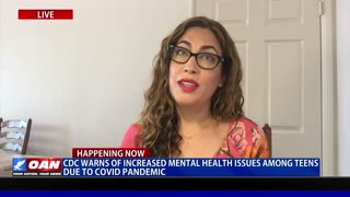 CDC warns of increased mental health issues among teens due to COVID pandemic