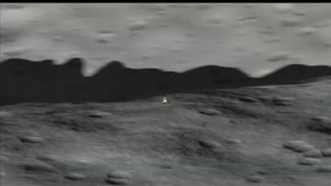 Mesmerizing Lunar Landing Animation - Experience the Thrill of Touching the Moon!