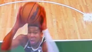 Giannis POSTERIZED DUNK! Just get out of his way lol.