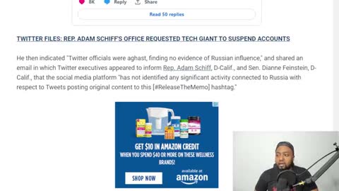 Elon Musk shows Adam Schiff Russiagate Collusion In Explosive New Twitter Files