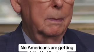 Uni-Party Member Mitch McConnell discusses the Ukraine Scam