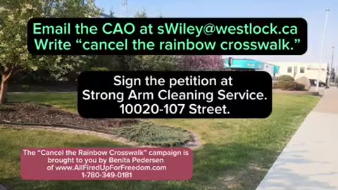 How do you get rid of a rainbow crosswalk?