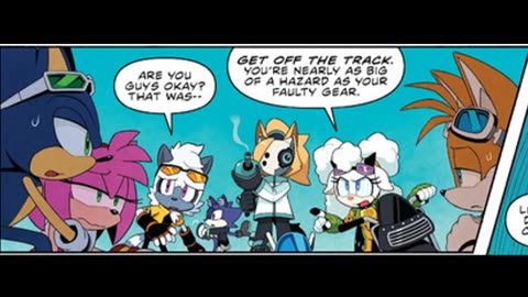 Newbie's Perspective IDW Sonic Reviews Fang the Hunter 4 & Issue 69