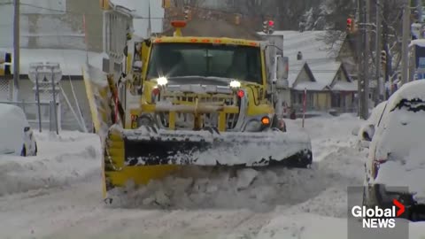 Buffalo snowstorm_ Driving ban reimposed in city's south after being _incredibly hard-hit__2
